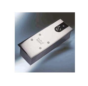 "Cierrapuertas de piso hidraulico DORMA BTS75R para 180KG/1250mm EN 2-5 con tapa, caja y eje"