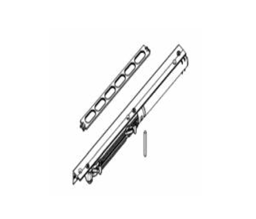 Set de amortiguacion SOFT-STOP Duo (2 lados) Geze Levolan 60 (min. hoja 770mm)