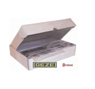 "Kit de Cierrapuertas de piso hidraulico GEZE TS 500 NV con herrajes OPCION, ACERO INOX (150kg, 1100m"