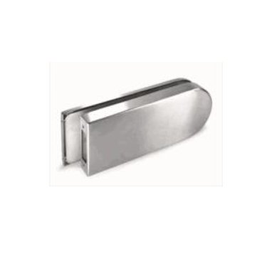 "Contracerradura para cristal de cerradura con manija, acero inox satinado"