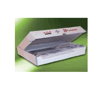 "Kit de cierrapuertas de piso hidraulico DORMA BTS60 con herrajes OPCION, acero inox"