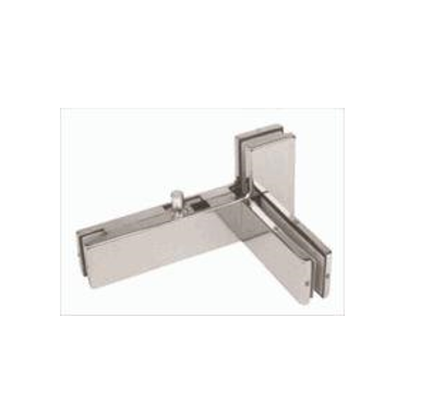 Soporte OPCION Triple P- Antepecho Derecho Tipo L Ac. Inox. Satinado