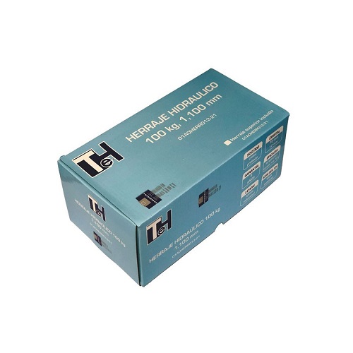 Kit de herrajes hidraulico TeH100 Satin - Ideas Home