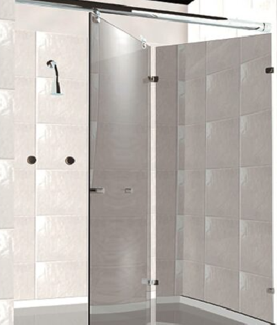 "Kit Cancel plegable Vista 4 paneles, acero inoxidable Satinado"