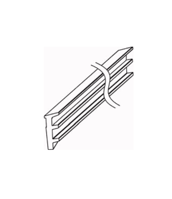 "Sello para puerta para cristal de 10mm, metros"