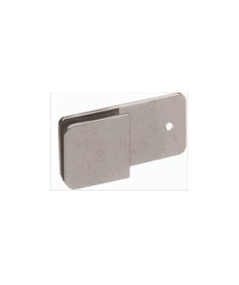 Clip OPCION a 180 grados Muro Ac. Inox. 304 Satinado