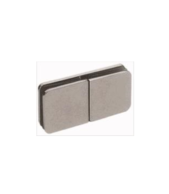 Clip OPCION a 180 grados Cristal Cristal Ac. Inox. 304 Brillante