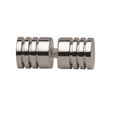 Jaladera De Pomo OPCION H01 Espiral 30x32mm Negro Mate