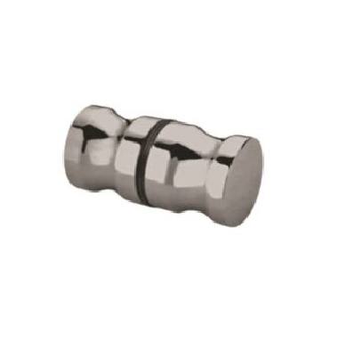 Jaladera De Pomo OPCION H02 Royal 32x38mm Negro Mate