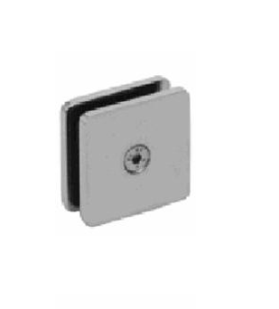 "Clip Num.1 Premium Cristal Cristal, 50x50mm, Cromo Brillante"