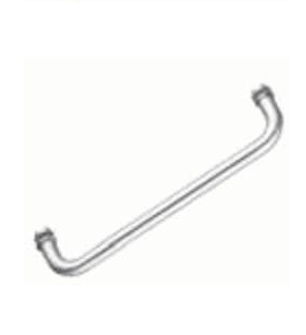 "Jaladera Tubular Simple 24 , Satinado"