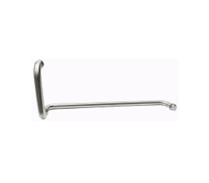 "Jaladera Toallero Tubular 6x24, Satinado"