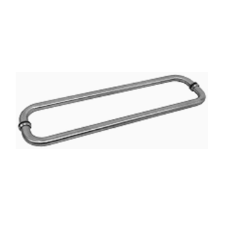 "Jaladera Tubular Doble 24 , Satinado"