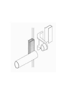 Toallero Glass Light 1 metro Inoxidable Brillante