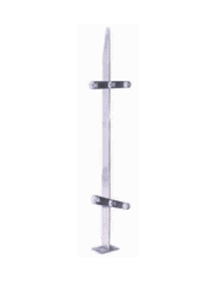 Barandal Tipo Solera Simple Acero Inoxidable 304