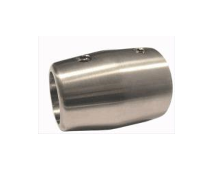 Conector Final A Muro Ac.Inox 304 1  Tubo