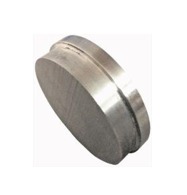 "Tapa Para Tubo de 2"" Diam. Calibre 18, Acero Inox. 304, Satinado"