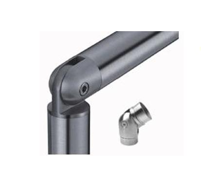 Codo articulado Ac. Inox. 304 para tubo de 2 