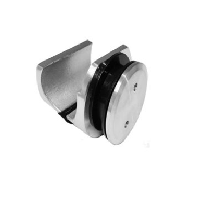 Conector cristal cristal con tapa Ac. Inox p-tubo