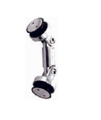 Conector Cristal Cristal Articulado 60mm. Ac. INOX