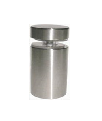 "Separador de 38mm para cristal 10-12mm, para tornillo de 3-8 , acero inox"