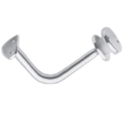 Soporte Escuadra P-Barandal 1-2  para tubo de 2  Ac Inox 304 Negro Mate