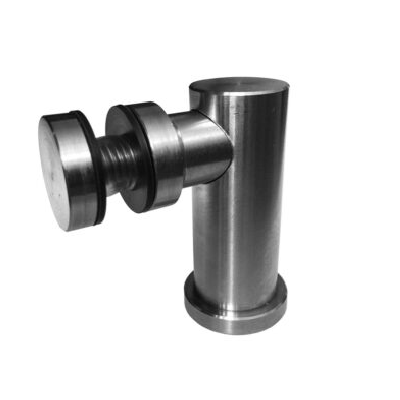 "Conector Elite tipo pipa 1 pieza con tapa m-c, acero 304 Negro Mate"