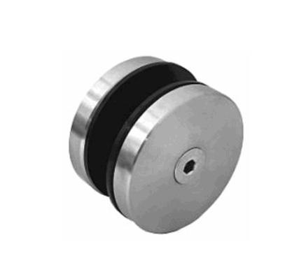 "Conector C-C 180¦ sin saque (cristal 9.5-12.7 mm), acero inox 304"