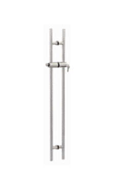 Jaladera Tipo  H  con Cerr. 1500mm Diam 35 mm A.Inox 304 Sat