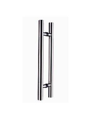 Jaladera Tipo  H  450mm Diam. 32mm. Ace. Inox. Satinad
