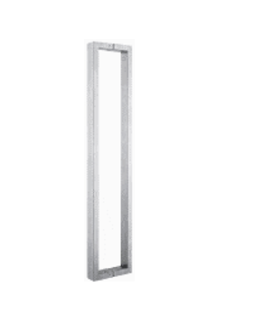 Jaladera Cuadrada 475mm. 25x25 mm. Ace Inox
