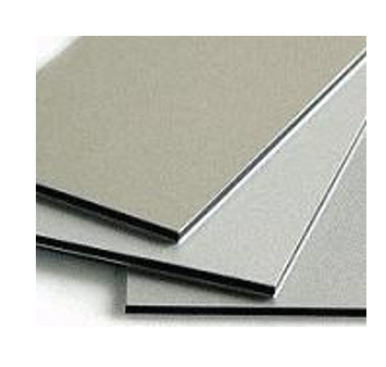"Panel Alum-Compuesto 1.30 x 3.50 Mts. 4mm 0.40AL, PVDF Blanco"