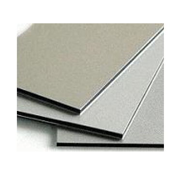 "Panel Alum-Compuesto 1.25 x 3.50 Mts. 4mm 0.40AL, PVDF Negro"