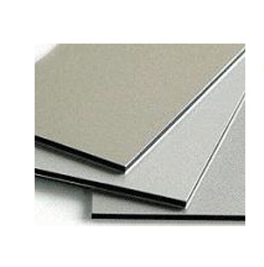 "Panel Alum-Compuesto 1.25 x 5.00 Mts. 4mm 0.40AL, PVDF Negro"