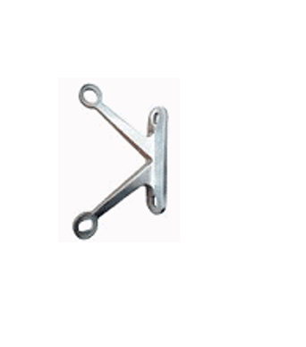 Arana Cost-Placa 2brazos1 Izquierda Ac. Inox. 304 Satinado