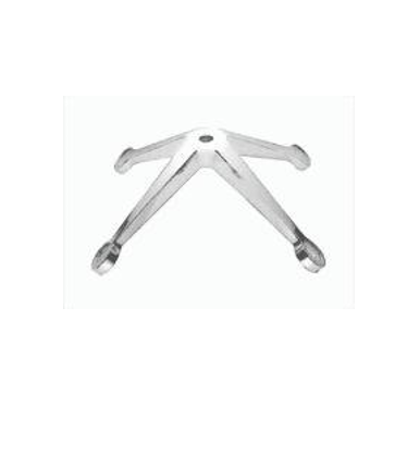 Arana 4 Brazos a 90 grados Ac. Inox. 316 Brillante