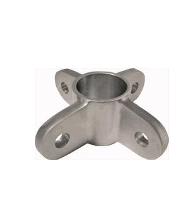 Conector cuadruple de 2  p-Tensor acero inox. 304