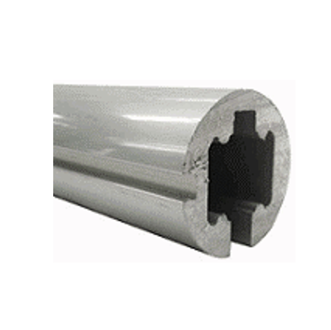 Riel Glassinfinitiv Tramo Corte Blanco x metro