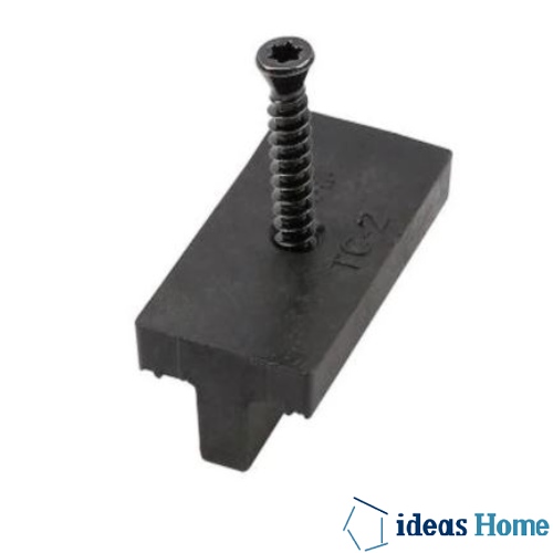 "SISTEMA DE CLIP DE T PARA BASTIDOR DE METAL, CAJA 250 PZAS 2 KG"