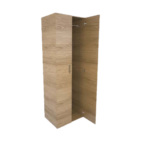 CLOSET PARA COLGAR VERTICAL 2 PUERTAS EN PANELART FRENTE 120 CMS FONDO 58 CMS ALTURA 215 CMS EN COLOR