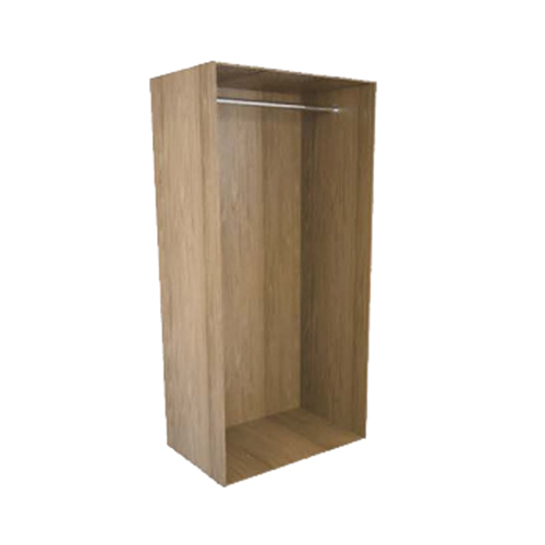 CLOSET PARA COLGAR CON CAJON OCULTO EN PANELART FRENTE 45 CMS FONDO 58 CMS ALTURA 215 CMS EN COLOR