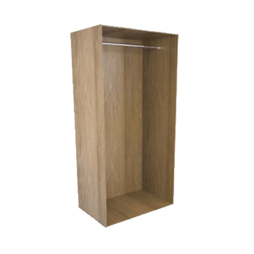 CLOSET PARA COLGAR CON CAJON OCULTO EN PANELART FRENTE 60 CMS FONDO 58 CMS ALTURA 215 CMS EN COLOR