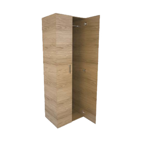 CLOSET PARA COLGAR VERTICAL 2 PUERTAS EN PANELART FRENTE 75 CMS FONDO 58 CMS ALTURA 215 CMS EN COLOR