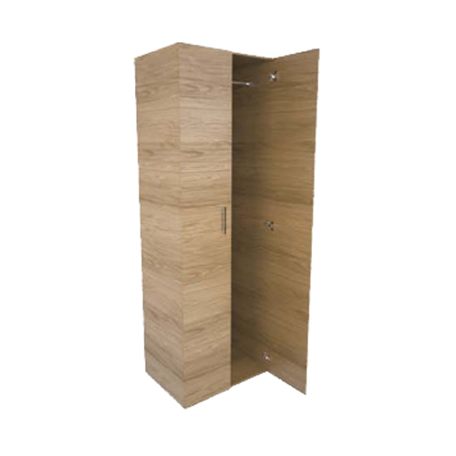 CLOSET PARA COLGAR VERTICAL 2 PUERTAS EN PANELART FRENTE 90 CMS FONDO 58 CMS ALTURA 215 CMS EN COLOR