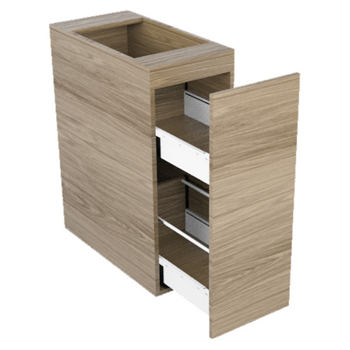 "MODULO PARA COCINA ESPECIERO DE CIERRE LENTO, UNA PUERTA CON SISTEMA PUSH,COMPARTIMENTO PARA CUBIERTOS  18 X 74 X 58 LINEA PLUS"