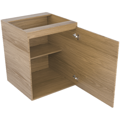 "MODULO PARA COCINA GABINETE UNA PUERTA CON SISTEMA PUSH, UNA REPISA 45 X 74 X 58 LINEA PLUS"