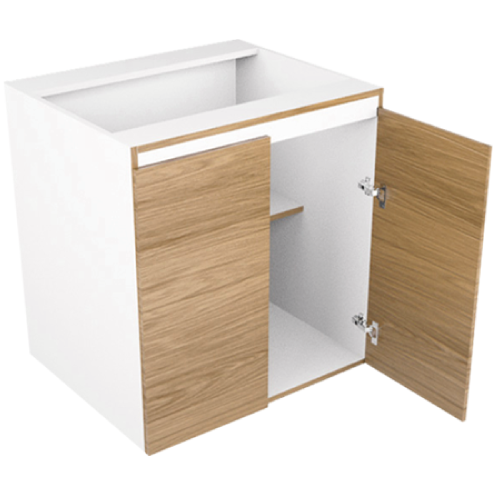 "MODULO PARA COCINA GABINETE DOS PUERTAS CON JALADERA, UNA REPISA 60 X 74 X 58 LINEA ESTANDAR"