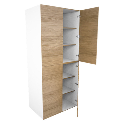 "MODULO PARA COCINA LOCKER DOS PUERTAS CON JALADERA, DOS REPISAS CADA COMPARTIMENTO 100 X 205 X 58 LINEA ESTANDAR"