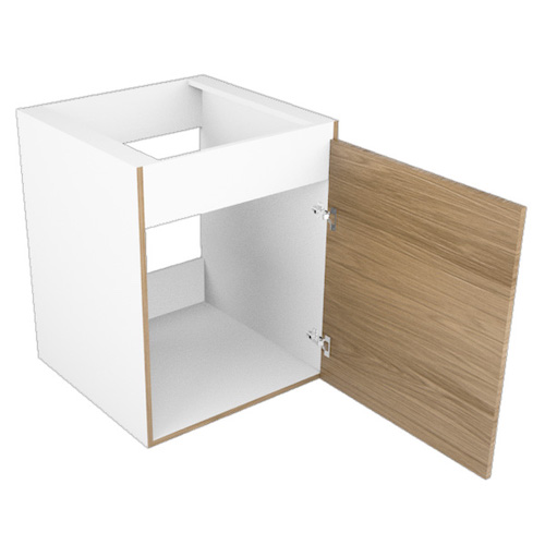 MODULO PARA COCINA FREGADERO UNA PUERTA CON JALADERA SIN FONDO 60 X 74 X 58 LINEA ESTANDAR